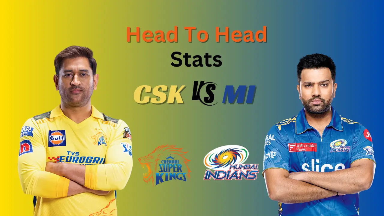 CSK vs MI Head to Head Stats