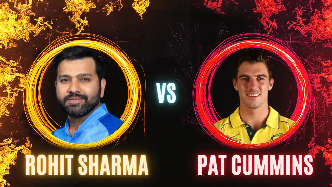 Rohit Sharma vs Pat Cummins Head to Head Stats